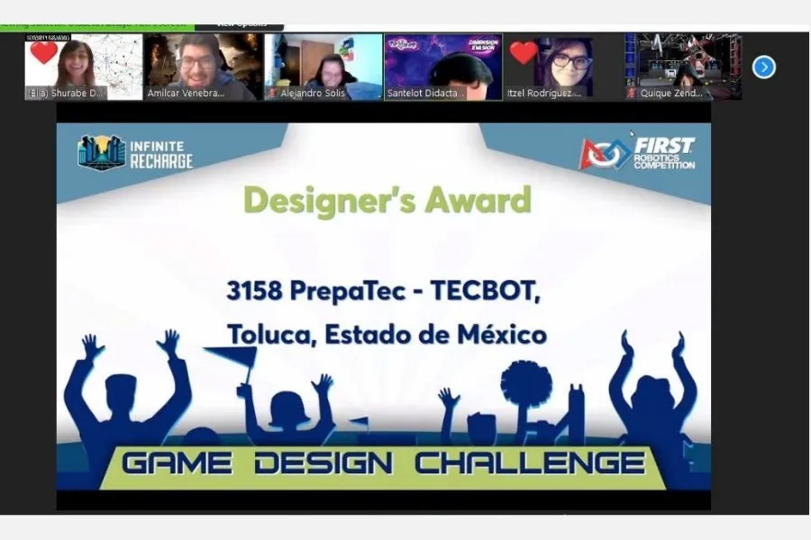 Designer's Award para el equipo de Tecbot