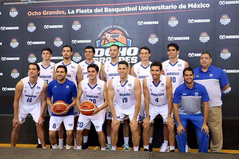 Los Borregos de Monterrey de basquetbol fueron el equipo con mejor récord en la Liga ABE