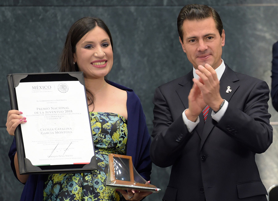 Cecilia García ganó por su proyecto Ciudadanitos.