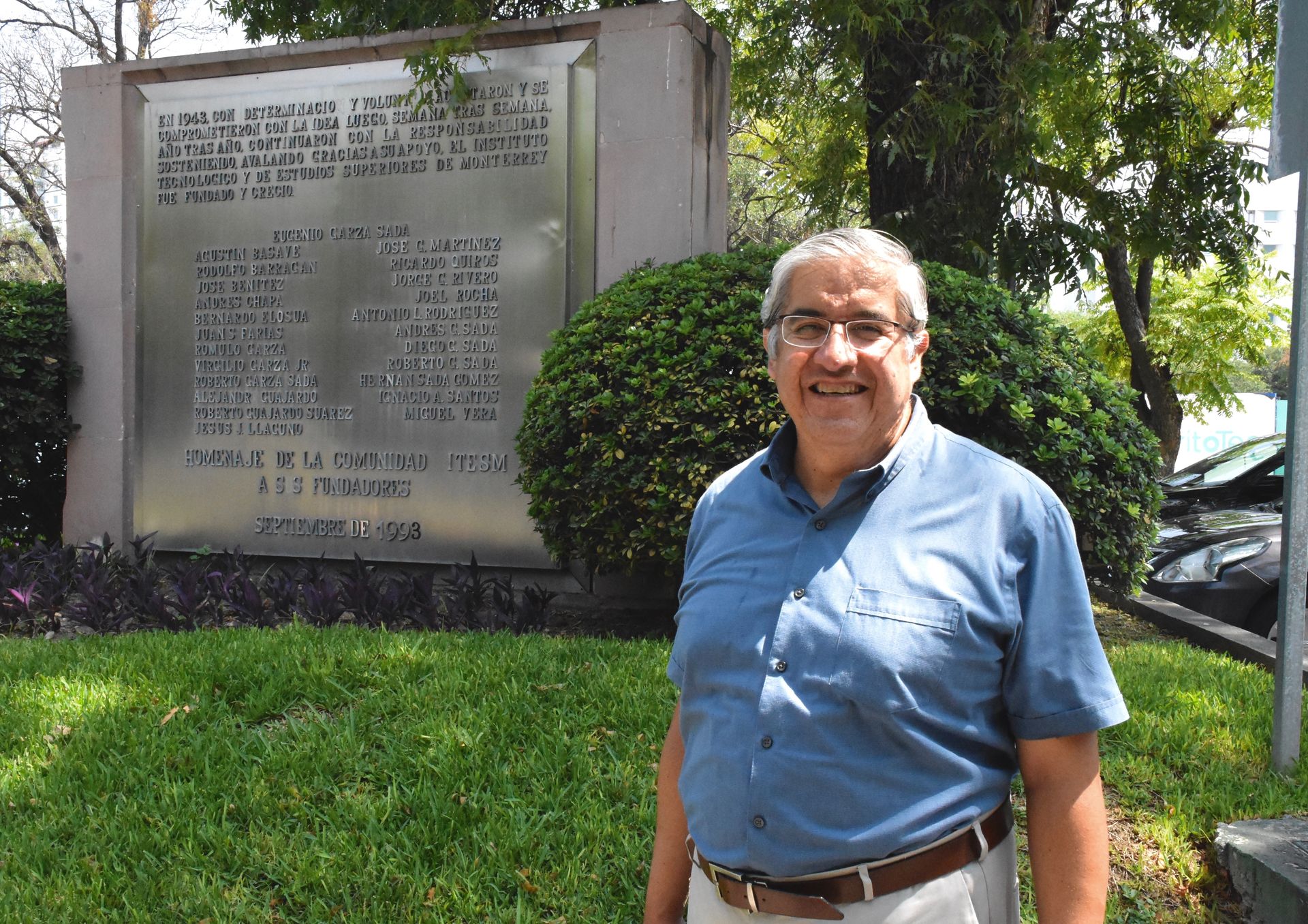 Carlos Rivera, profesor investigador de la Escuela de Ingeniería y Ciencias