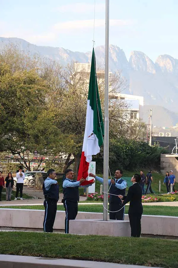 Día de la Bandera en el campus Monterrey