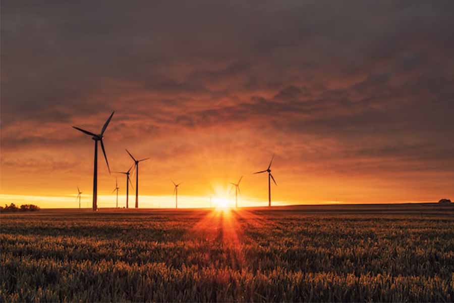 Energía verde con recursos renovables para actividades agrícolas