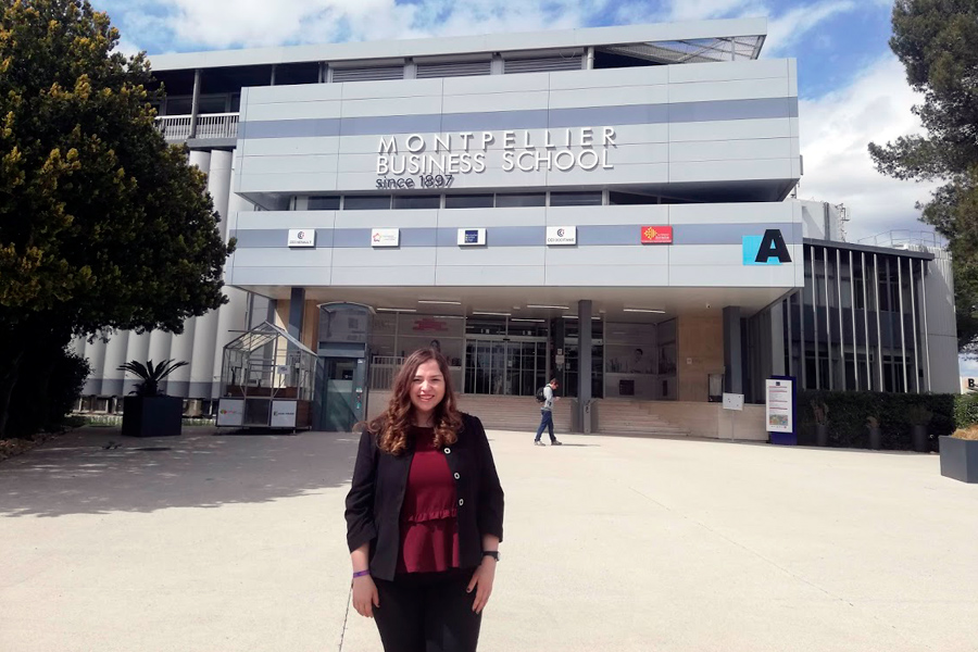 Regina Cantú en Montpellier Business School