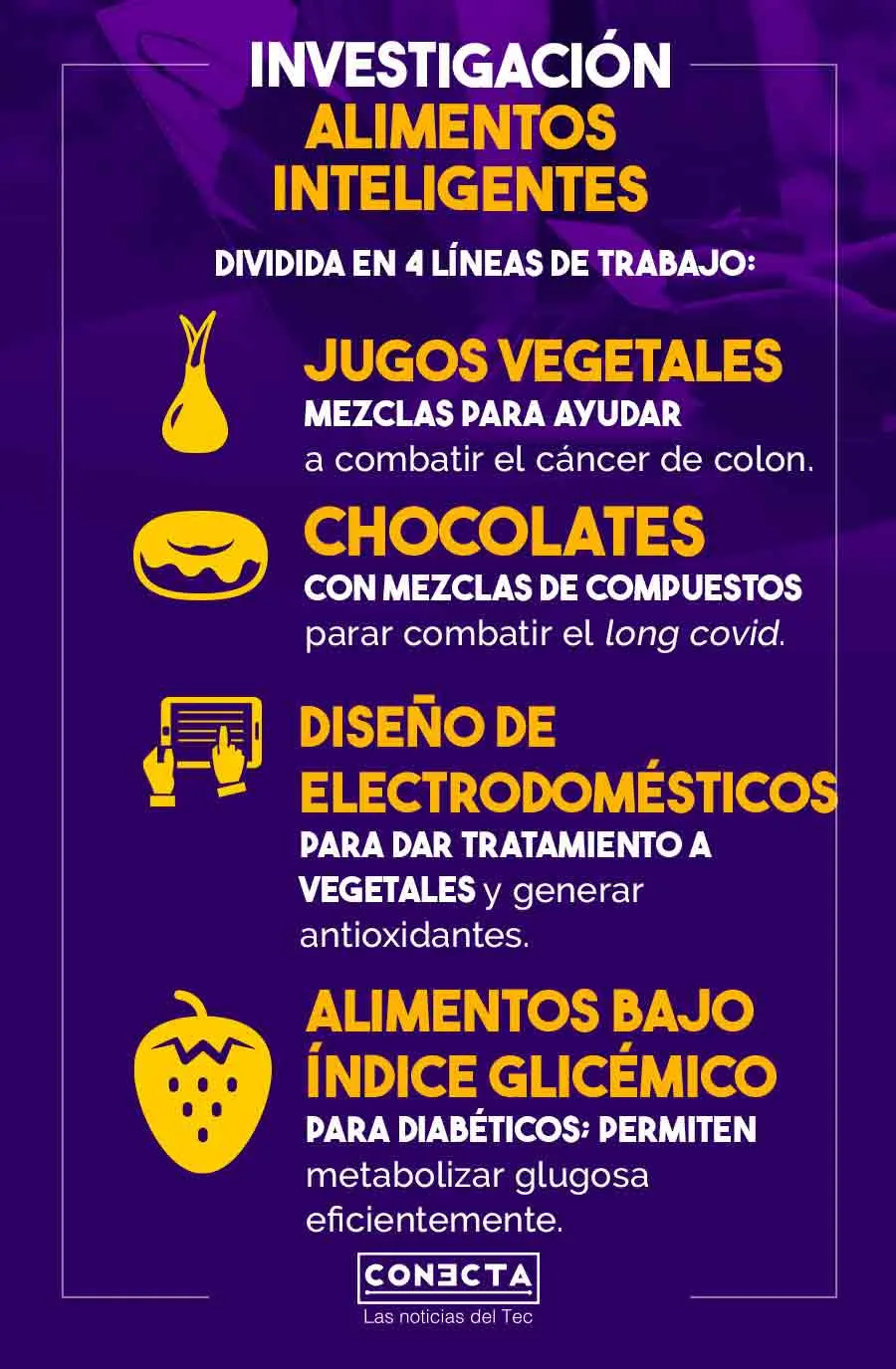 alimentos inteligentes.