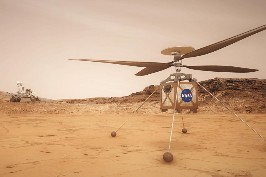 Proyecto Mars Helicopter. 