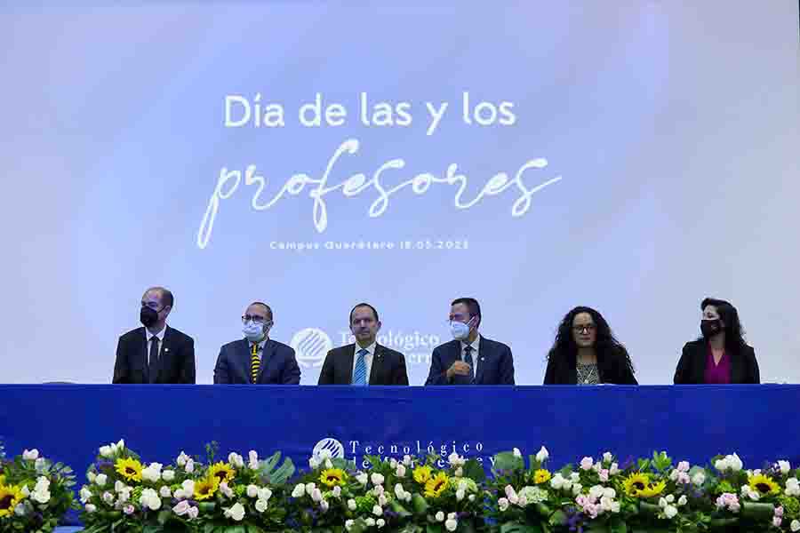 Docentes del campus Querétaro fueron galardonados como Profesores Inspiradores 2022.
