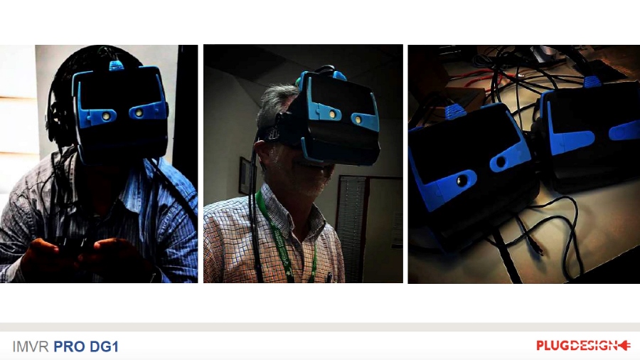 Visor de Realidad Virtual innovador a nivel mundial.