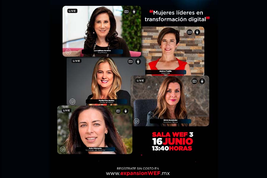 Tec de Monterrey presente en el Women Economic Forum Expansión 2021