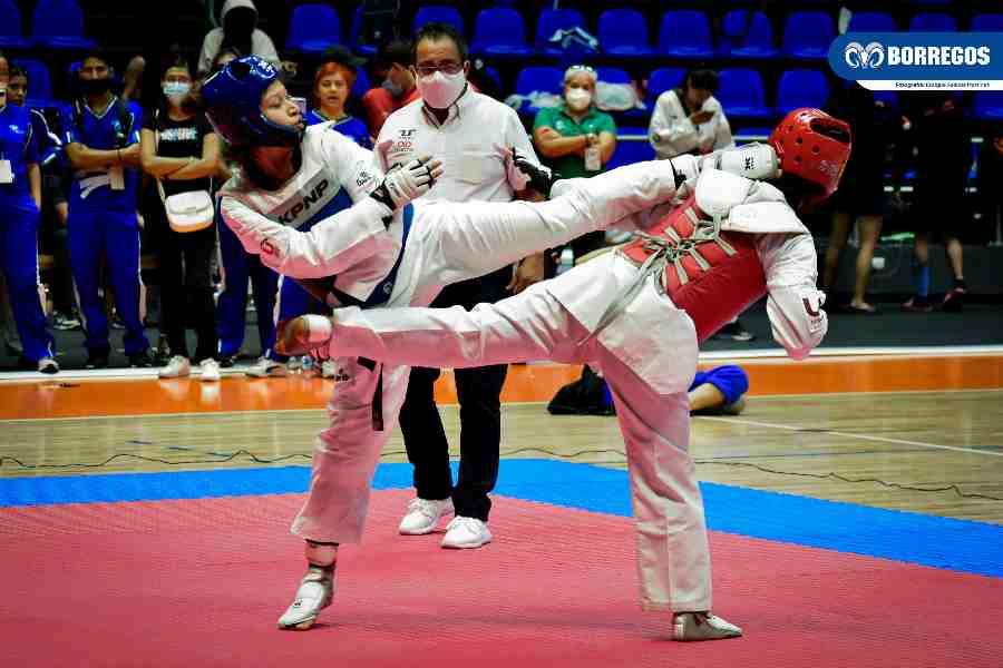 Un ejemplo en el taekwondo