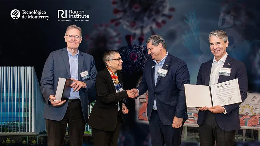 El Tec de Monterrey firmó un acuerdo con Ragon Institute of Mass General, MIT and Harvard