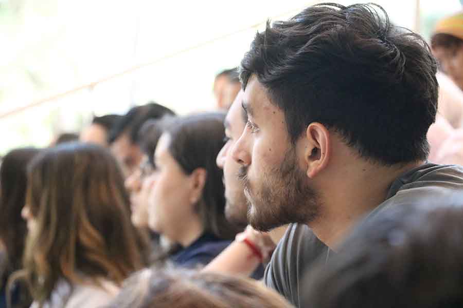 Samuel García compartió sus iniciativas con estudiantes del campus Monterrey.