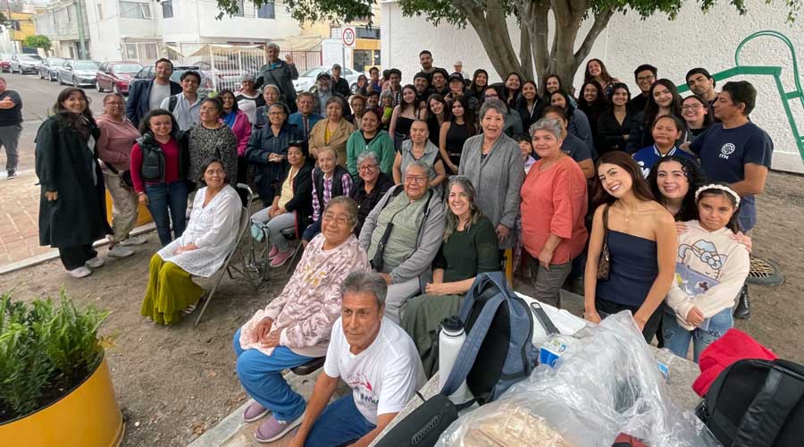Estudiantes de Arquitectura del Tec, trabajaron en el diseño y ejecución de un espacio comunitario