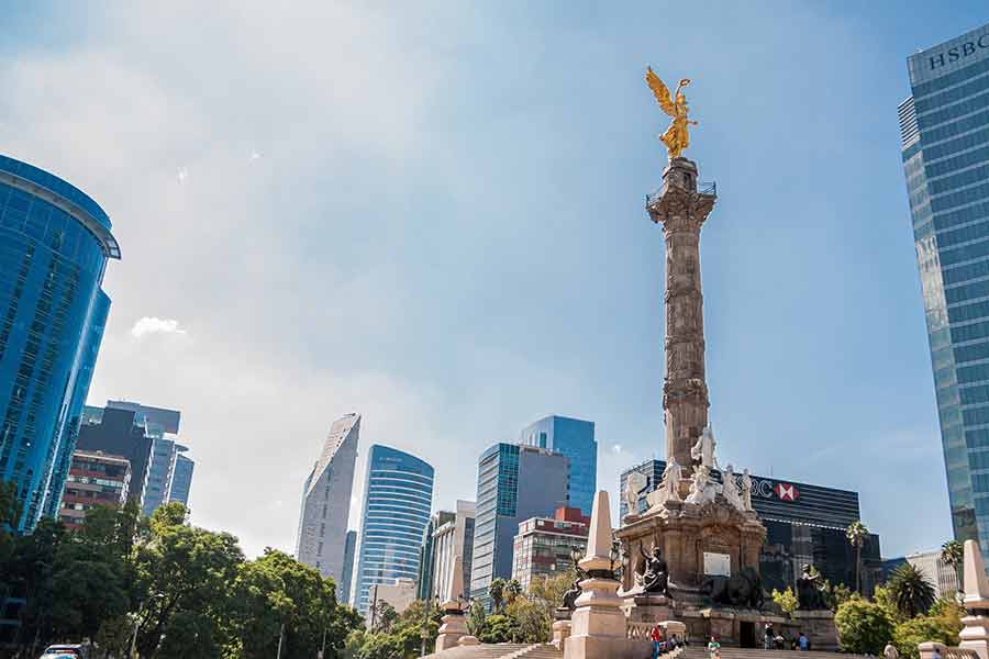 Monumento ángel de la Independencia México