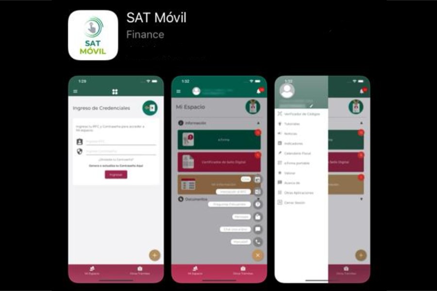 También puedes obtener tu Constancia de Situación Fiscal por medio de la app SAT Móvil