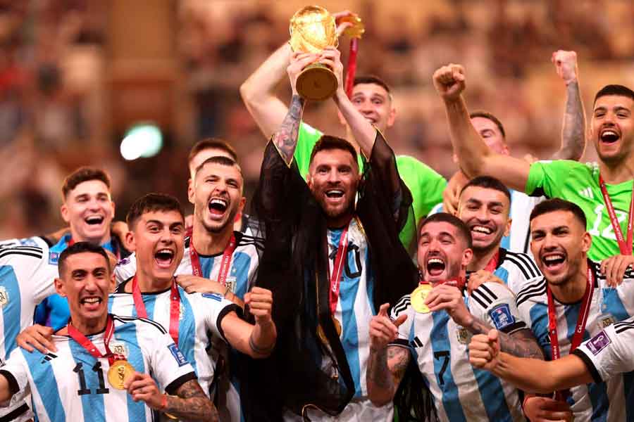 Argentina logró ser campeón de la Copa del Mundo