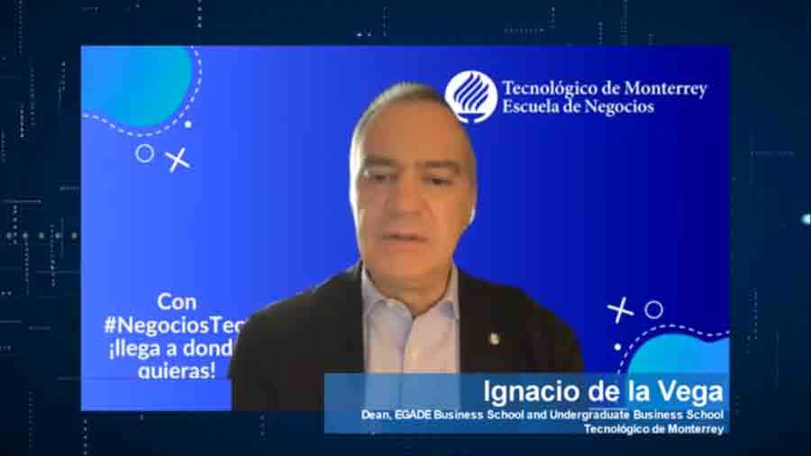 Ignacio de la Vega en el webinar