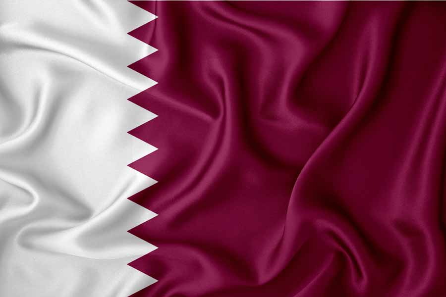 Bandera de Qatar