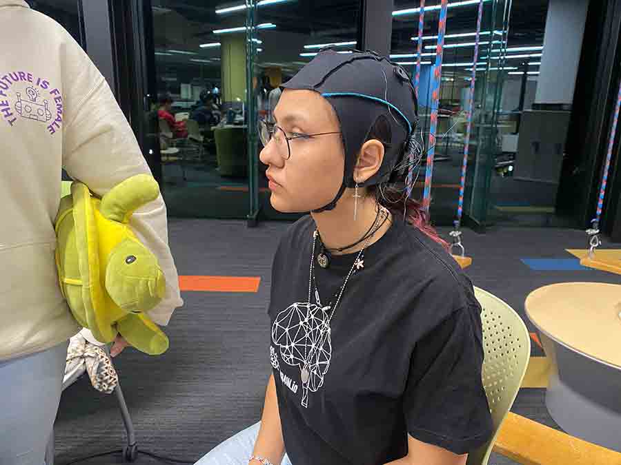 Certamen de neuroingenieria Brainio en el que destacaron estudiantes del Tec Guadalajara.