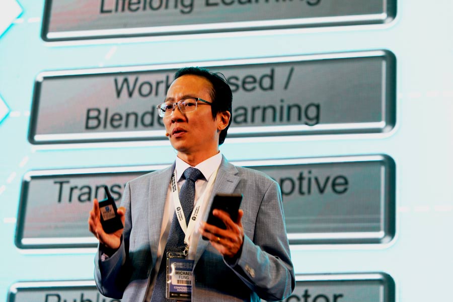 Michael Fung es director ejecutivo del Institute for the Future of Education