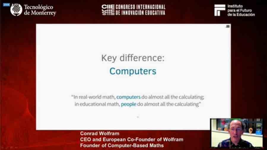 Captura de pantalla de presentación de Wolfram