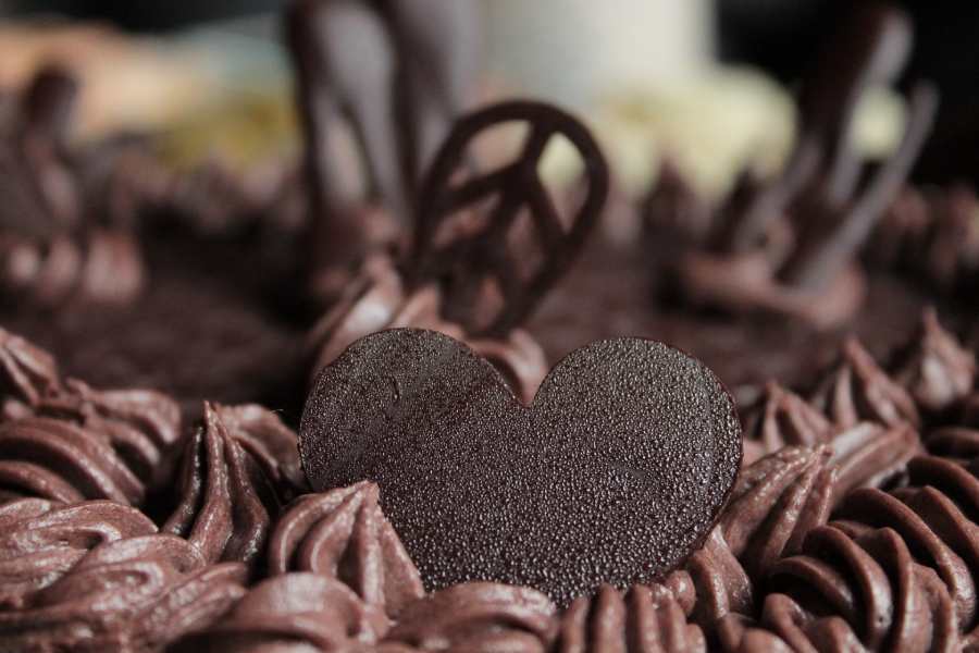 corazon chocolate