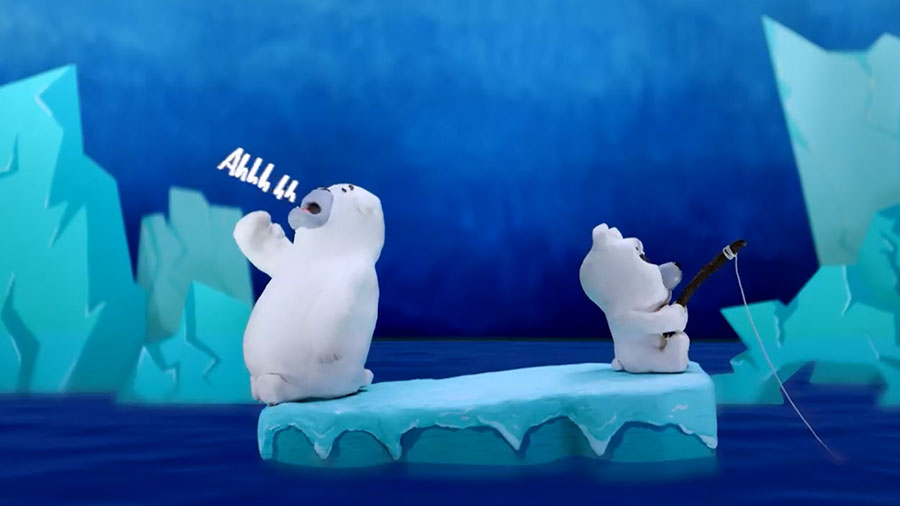 Animacion de osos polares
