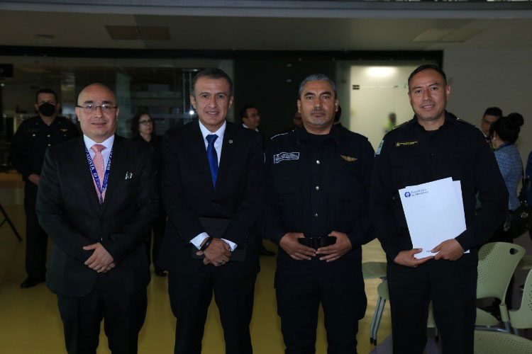 Firma de convenio entre Tec CCM y Bomberos CDMX