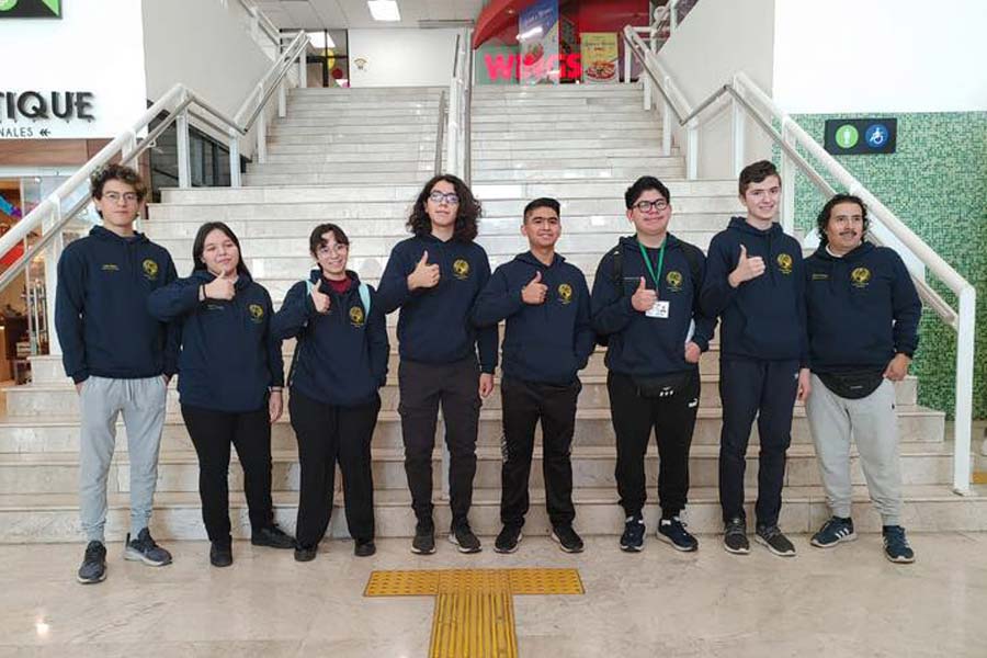 Delegación Sonora que participó en la Olimpiada Mexicana de Matemáticas