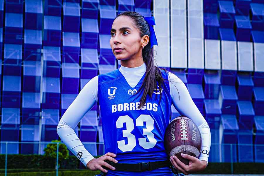 Mexico's Diana Flores leads movement for women playing flag football