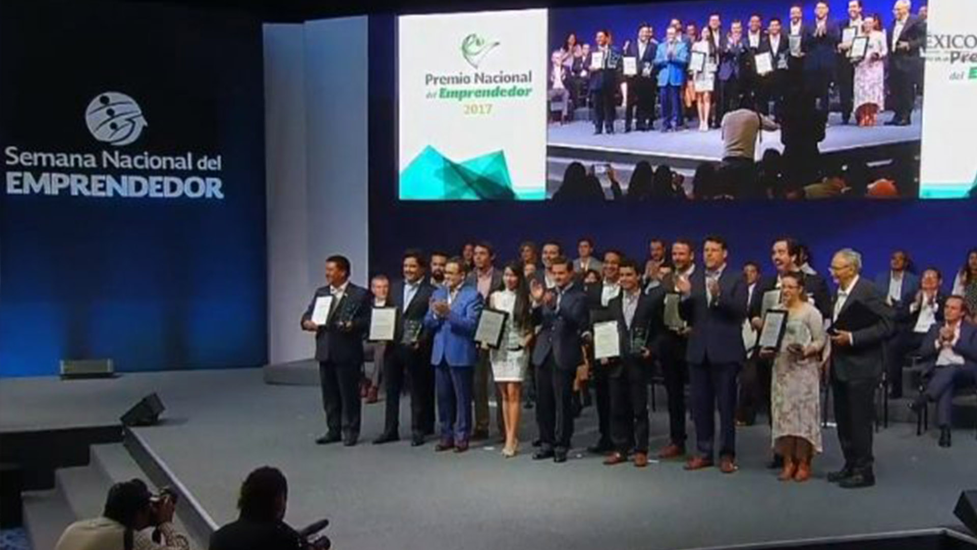 Ganadores del Premio Nacional del Emprendedor 2018