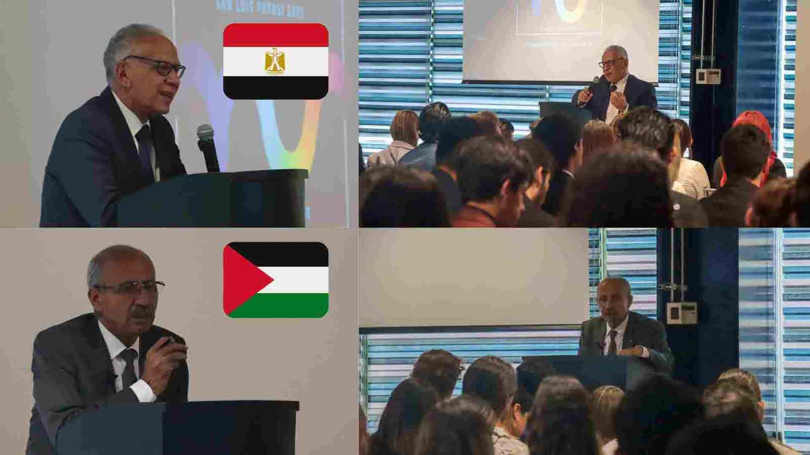 Los Embajadores de Egipto y Palestina brindaron conferencias sobre el contexto actual a estudiantes, profesores y colaboradores en TECMUN 2022 campus SLP. 