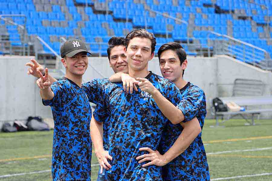 Integrantes del equipo de Tae Kwon Do varonil del campus Monterrey.