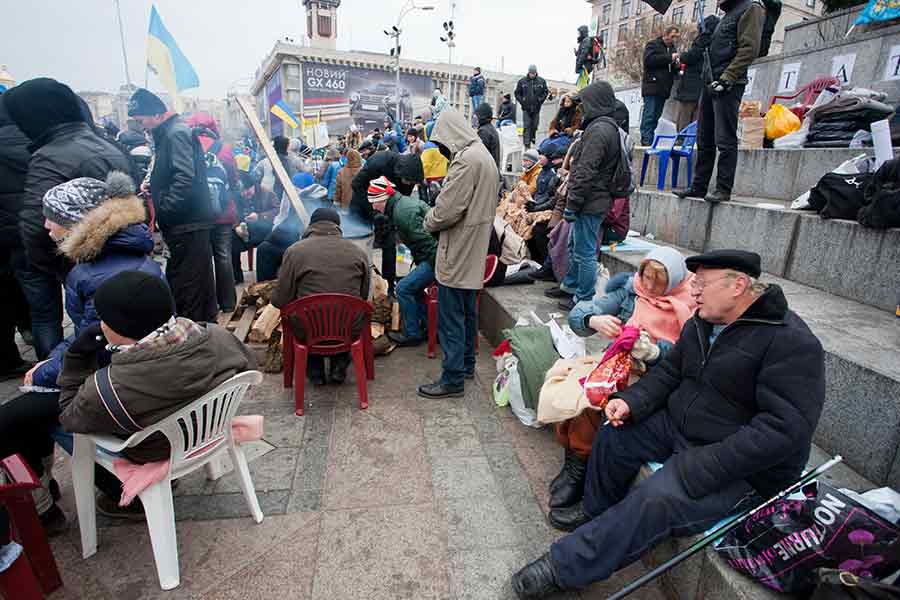 Europa ha  desplegado ayuda humanitaria y militar a Ucrania a raíz del conflicto con Rusia
