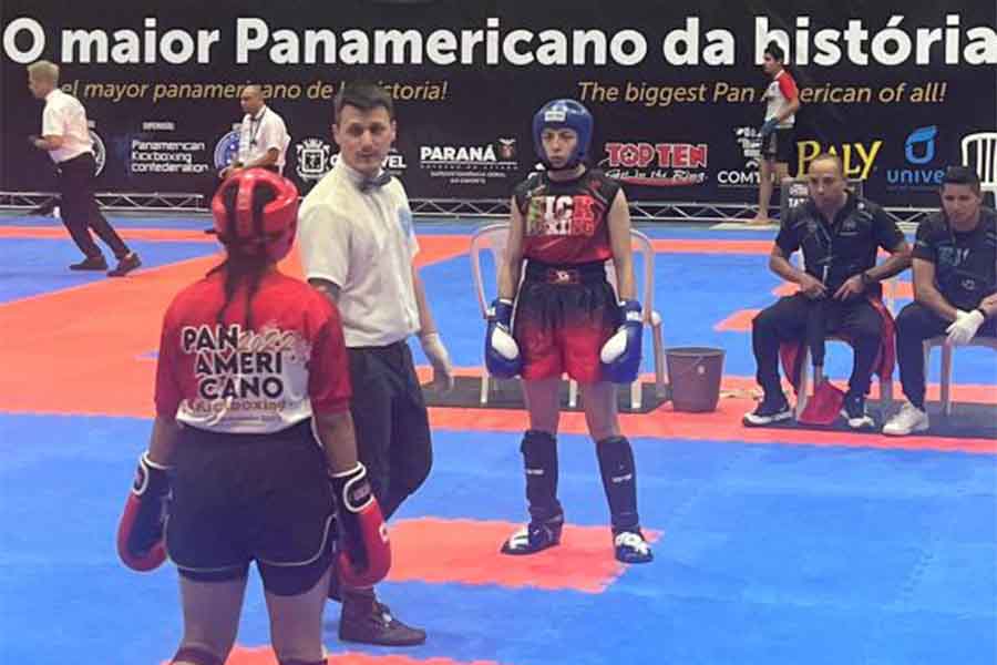 Mexicana se convierte en bicampeona panamericana de kickboxing