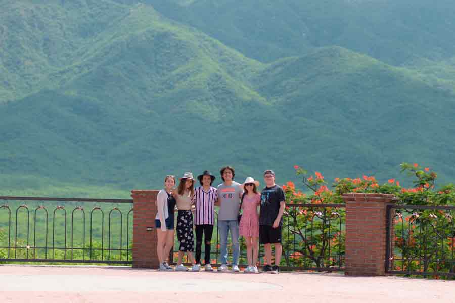 Hermosa vista de los alumnos en Álamos Sonora durante su verano