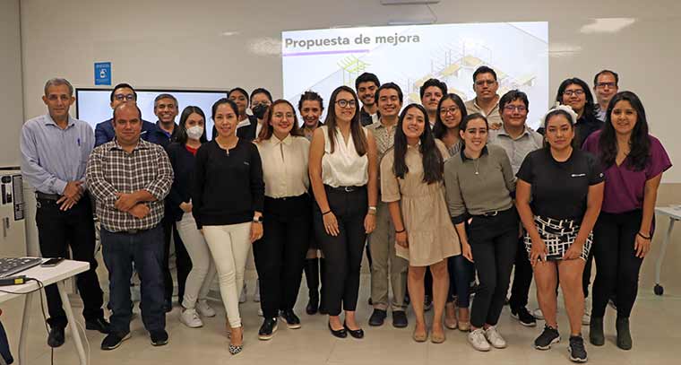 Estudiantes de la Escuela de Ingeniería y Ciencias del Tec campus Cuernavaca desarrollaron propuestas para la empresa Forza Global Solutions durante la concentración “Sistemas y tecnologías 4.0”