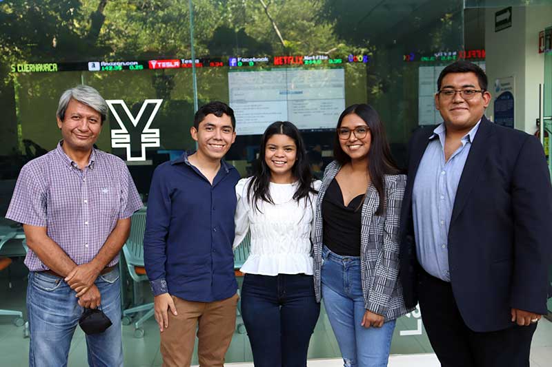 Estudiantes de la Licenciatura en Finanzas del Tecnológico de Monterrey campus Cuernavaca ponen a prueba sus conocimientos en reto bursátil con Actinver.