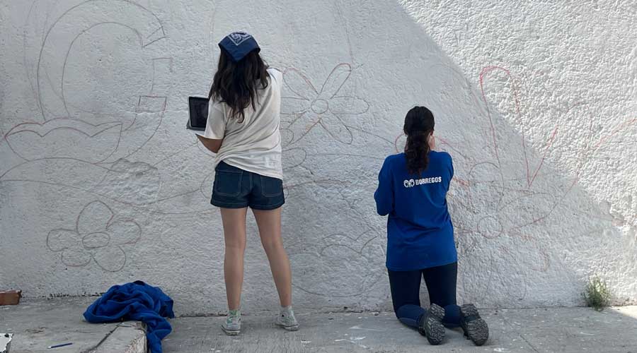 Estudiantes de Arquitectura del Tec, trabajaron en el diseño y ejecución de un espacio comunitario