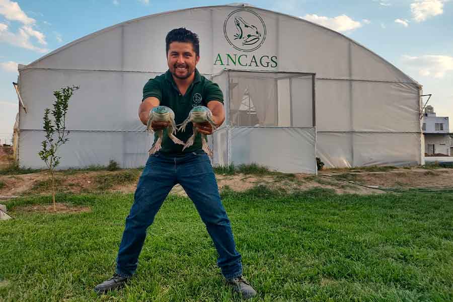 EXATEC Jorge Pérez en la granja ANCAGS