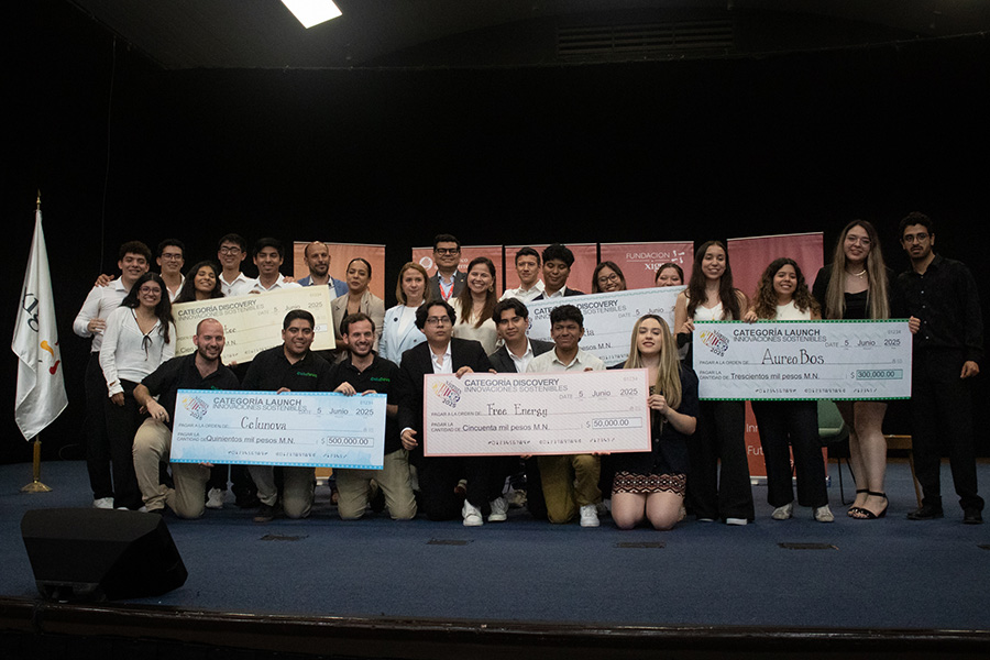 Ellos son los ganadores del Xignux Challenge 2025. Foto: Julio Chavoya