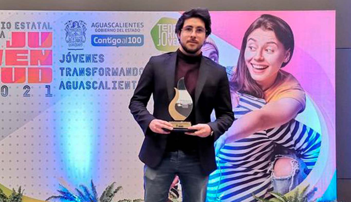 Premiación de Miguel Padilla