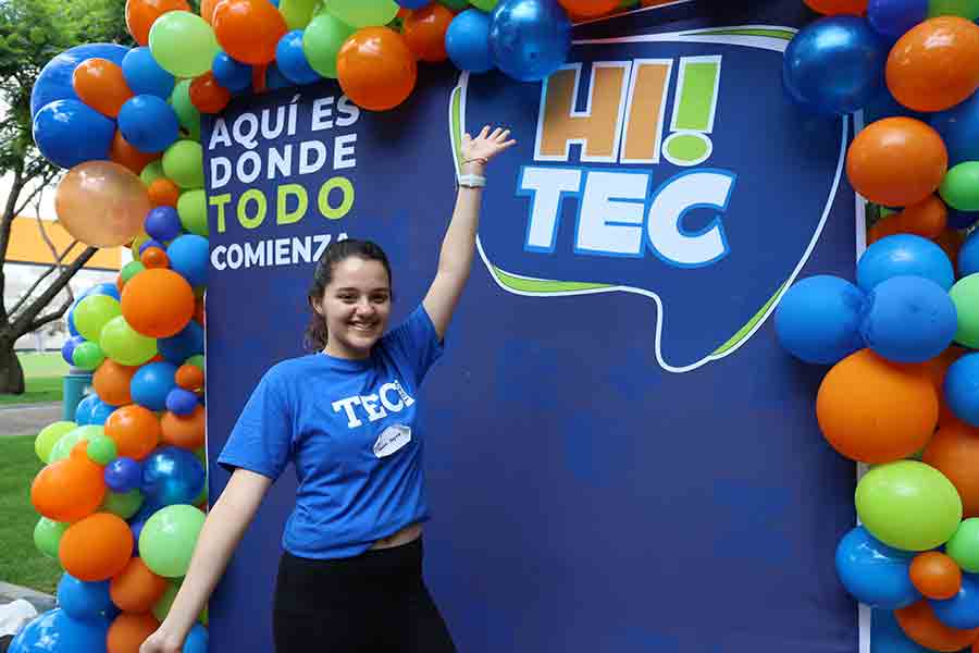bienvenida alumnos del Tec Guadalajara, evento Hi!Tec.