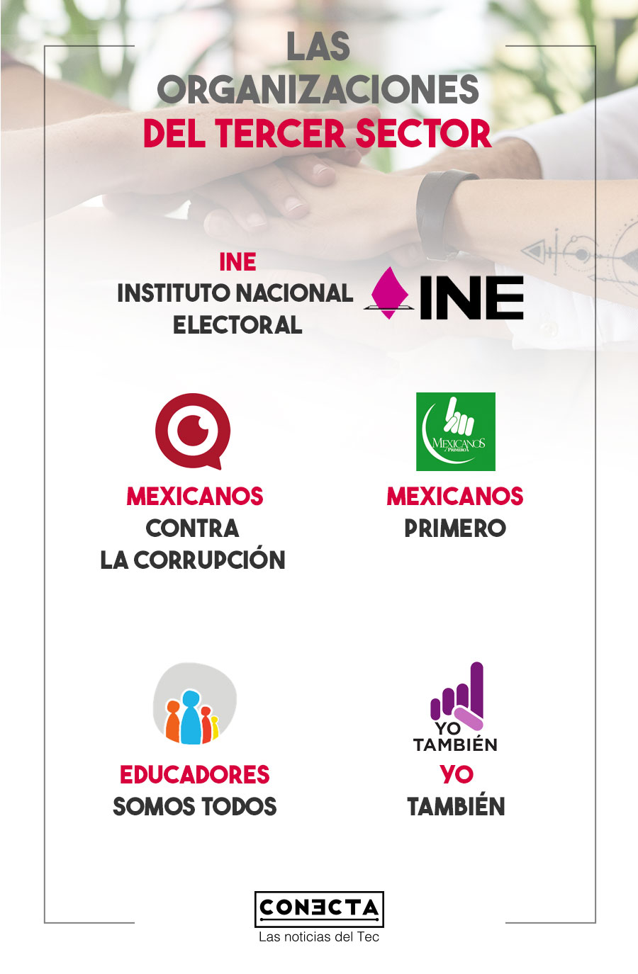 Ejemplos de organizaciones del tercer sector en México