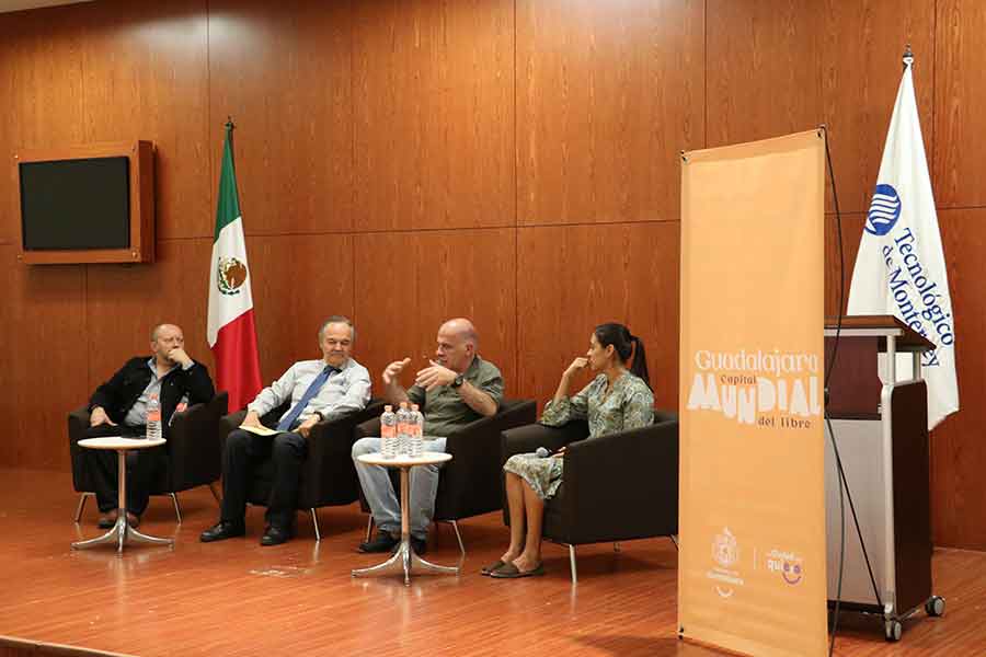 Tec Guadalajara participa en la agenda de Guadalajara Capital Mundial del Libro.