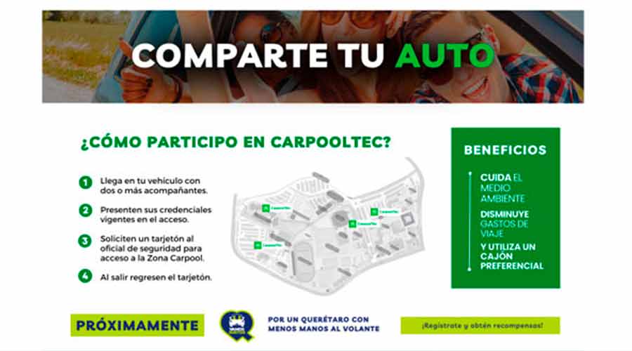 Egresados Tec campus Querétaro crean app para movilidad en Querétaro