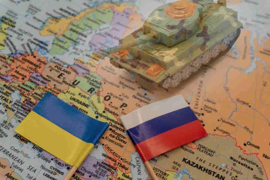 Inicio de la guerra de Ucrania y Rusia