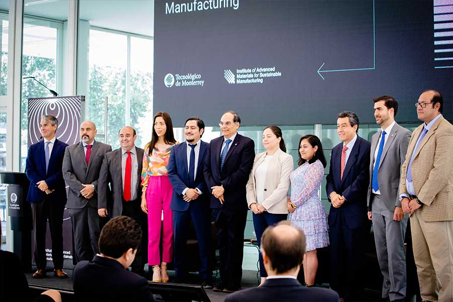 El Institute of Advanced Materials for Sustainable Manufacturing es el tercer instituto de Investigación del Tecnológico de Monterrey