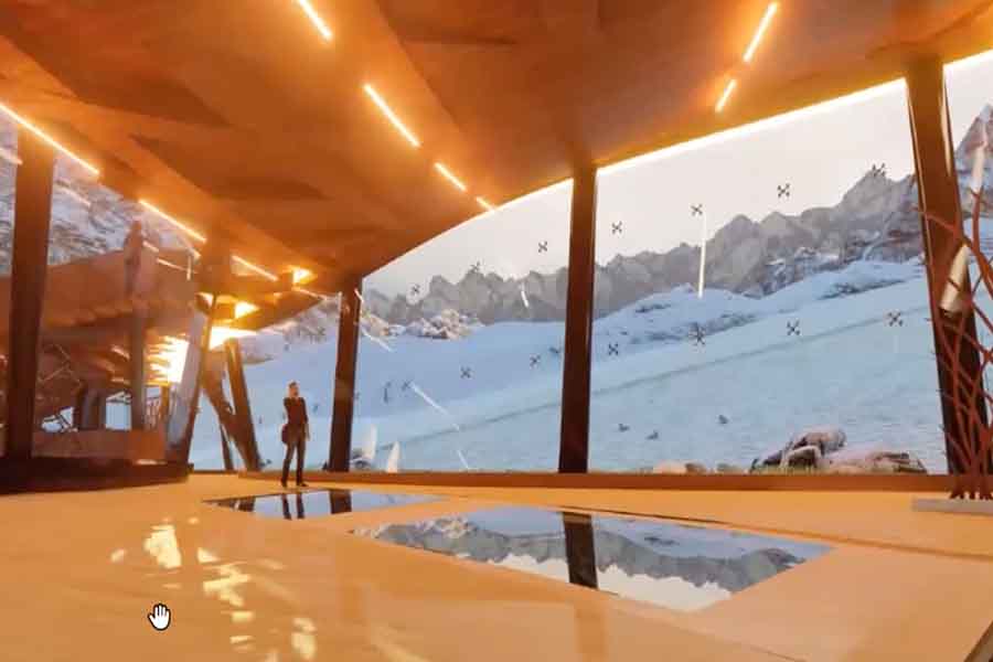 interior proyecto arquitectura snow art pavilion concurso internacional tec campus morelia