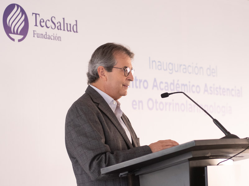 Juan Homar Páez, director de la Fundación TecSalud.