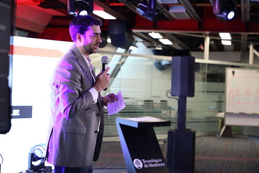 Juan Pablo Murra declaró inaugurado el Centro de Logística Inteligente y Sustentable.